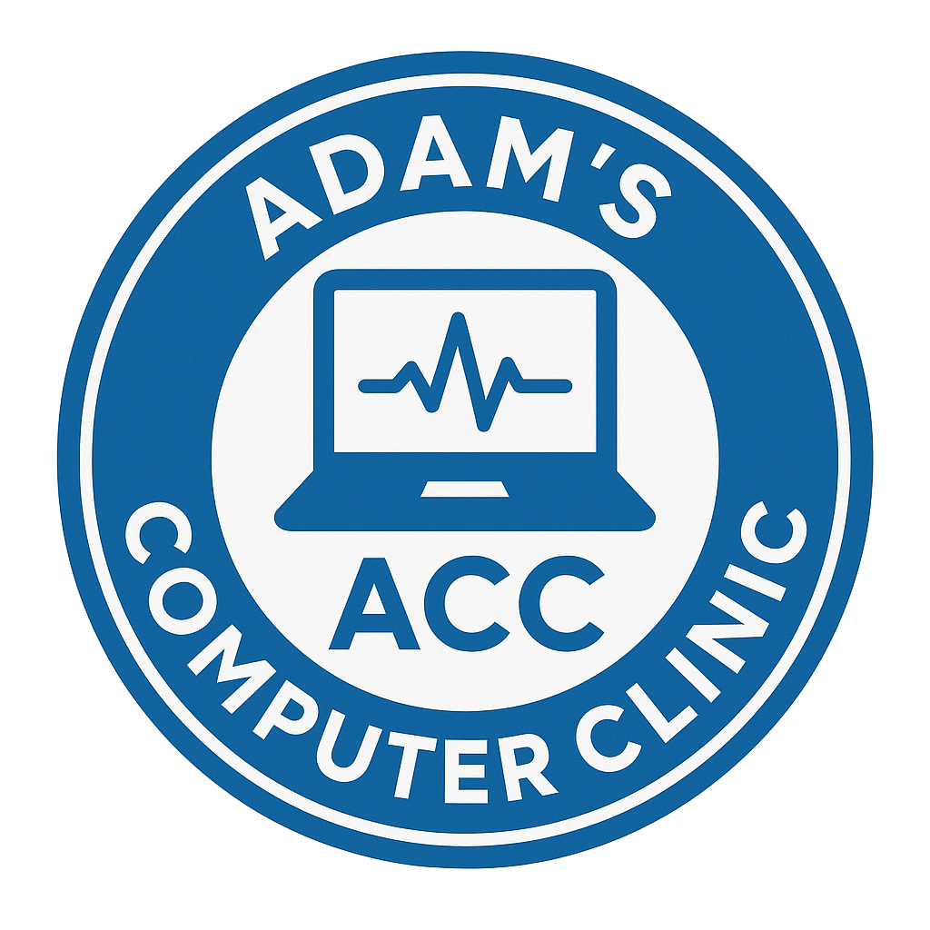 Adam's Computer Clinic logo
